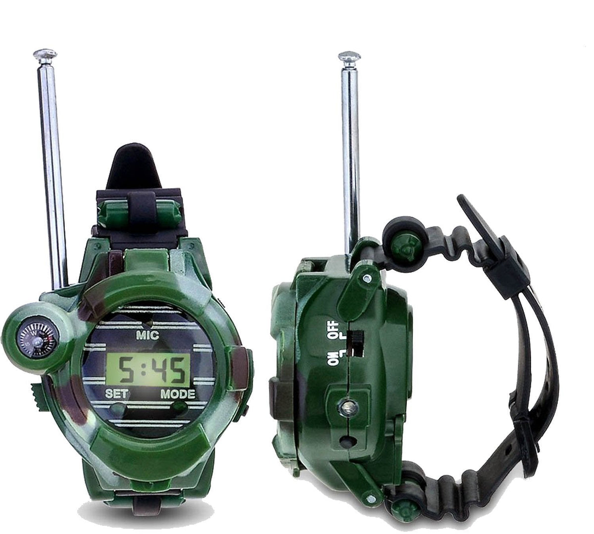 Walkie Talkies for Kids, Two-Way  Watch Radio Transceiver with Flashlight for Children