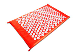 Bhakti Mat Original Free Spiky balls | Acupressure Mat Green Orange