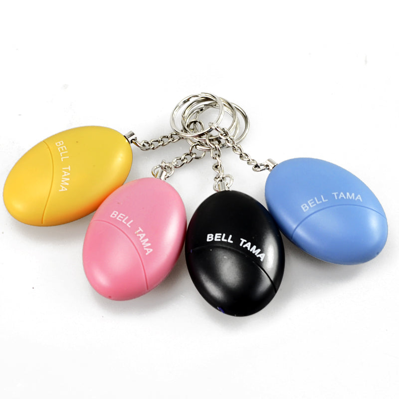 Egg Shape Self Defense Alarm Girl Women Security Protect Alert Personal Safety Scream Loud Keychain Alarm